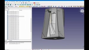 FreeCad Отверстие в модели
