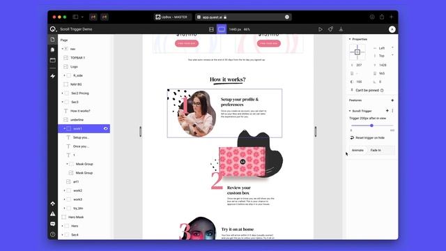 Triggering Animations on Scrolling HTML pages from Figma designs смотреть онлайн