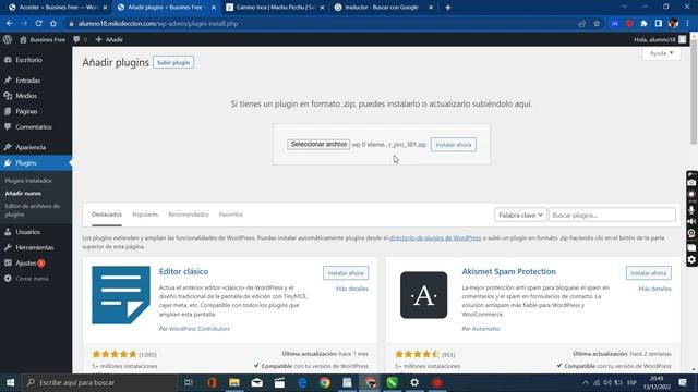 ?Como Instalar el plugin Elementor PRO en mi Wordpress? смотреть онлайн