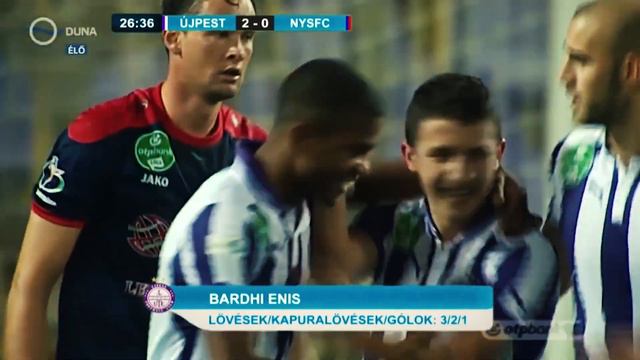 Enis Bardhi | Goals in Újpest смотреть онлайн