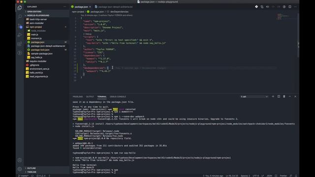 NodeJS - NPM, package.json, npx ( Bölüm 4 ) смотреть онлайн