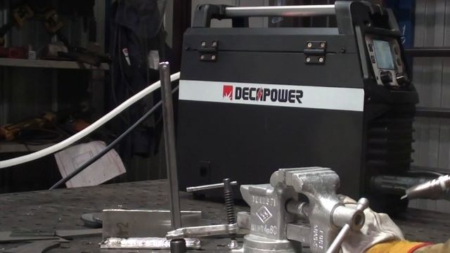 DECAPOWER ULTRAMIG 230 PULSE и двойной пульс при сварке аллюминия