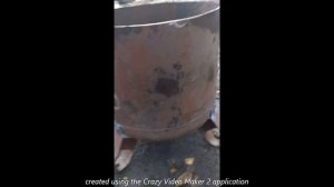 делаем печь для варки каши животным