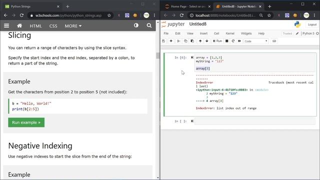 Python Programming | Strings | Strings as Arrays смотреть онлайн