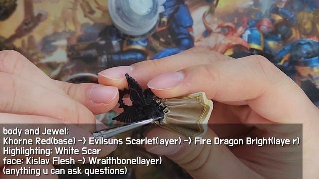 Flesh Tearers Chapter Master, Gabriel Seth Painting! смотреть онлайн
