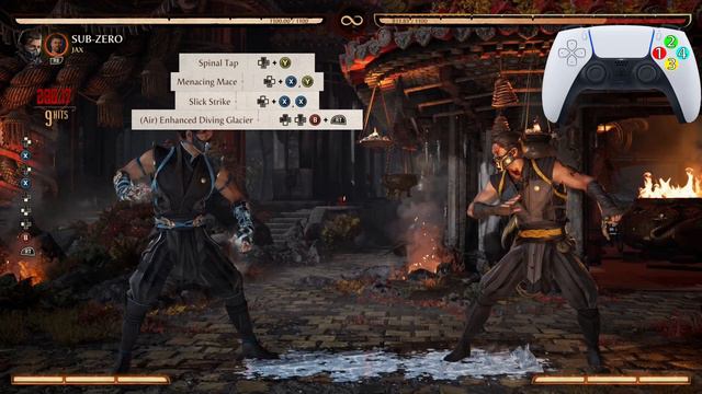 Mortal Kombat 1 Subzero Combos - Mortal Kombat 1 Subzero Combo Tutorial смотреть онлайн