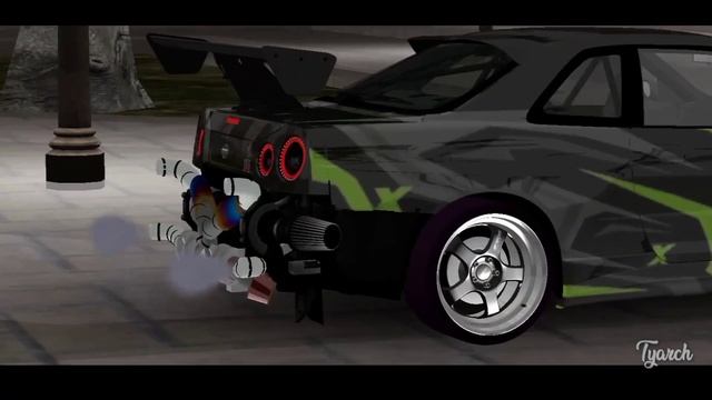 MOD Nissan R34 Twin Turbo Keizerz Trondol Gta Sa || Mod Gta Sa Android