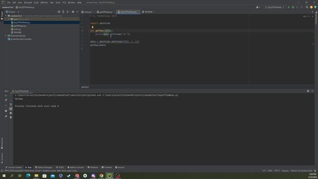 How to calculate day of the week in Python смотреть онлайн