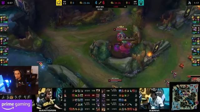 THE SACK ROOTING FOR TREATZ | IMT vs DIG | IWD LCS Co-Stream 2023 смотреть онлайн