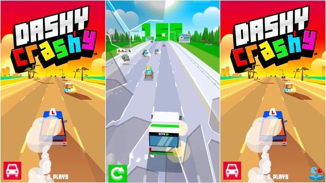 Dashy Crashy! The Most Addictive Racing Game! Lets Crash Them All! смотреть онлайн