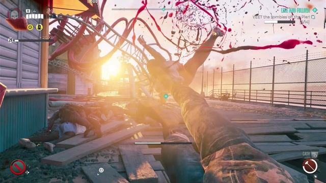 YEET the zombies of the Pier Dead Island 2 смотреть онлайн