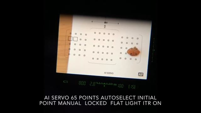 Canon 7d Mark II AI servo 65 Points test смотреть онлайн