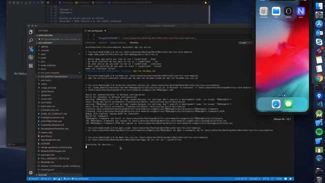 Using "nativescript-dev-debugging" with iOS смотреть онлайн