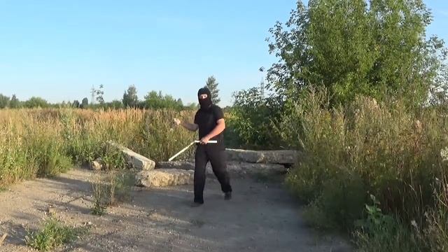 Нунчаку.Работа двумя нунчаку.Схемы от 3х.