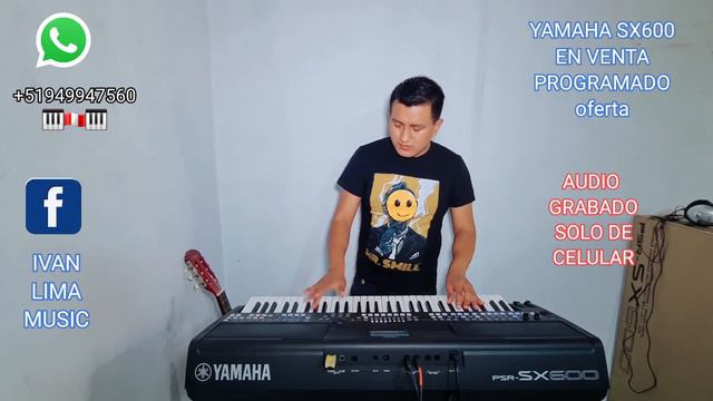 YAMAHA SX600 🎹 CUMBIA SUREÑA 🇵🇪 смотреть онлайн