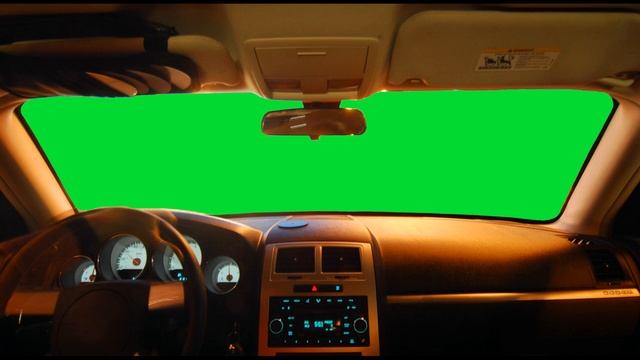 Салон автомобиля. Хромакей Футаж. Vehicle interior. Chroma Key Futage смотреть онлайн