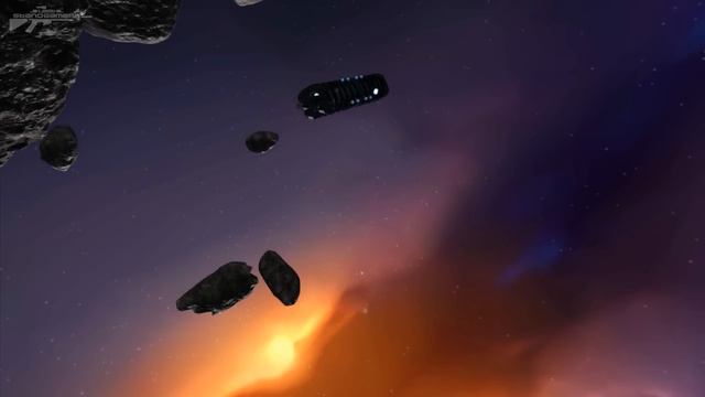 Space Engineers - Large Ship Turret Battle, Ramming Speed! смотреть онлайн