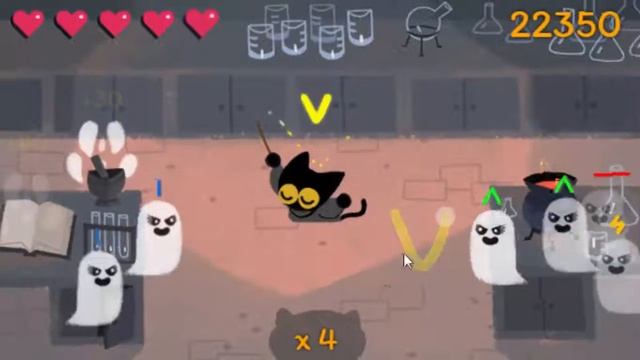 Google 2016 - Happy Halloween Game walkthrough смотреть онлайн