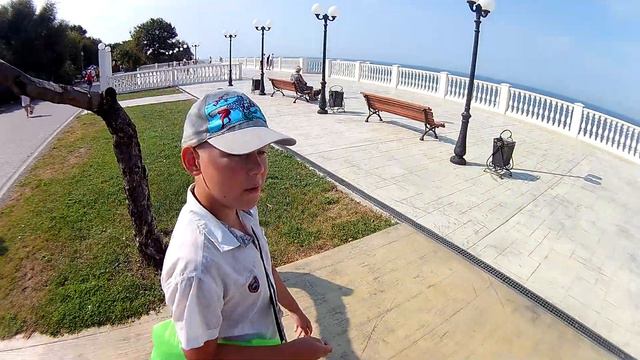 Анапа. лифт на пляж 