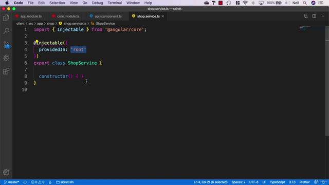 089 Intro to Angular services смотреть онлайн