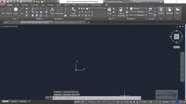 AutoCAD Tutorial Series: Use of Function Keys F1 to F12 смотреть онлайн