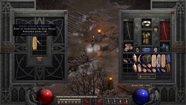 Diablo 2 Resurrected How To Reroll Your Magic Items And Charms!!!!