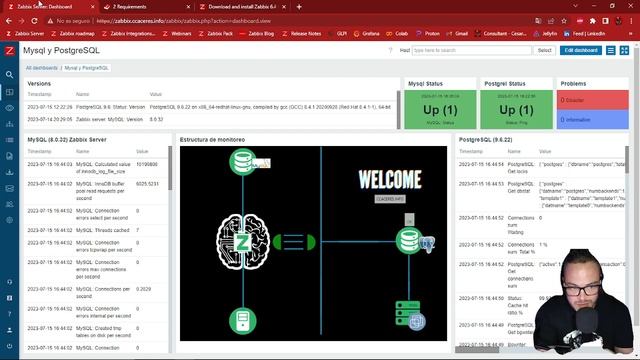 Bases de datos de Zabbix Server смотреть онлайн