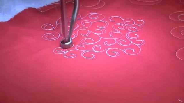 APQS Tutorial: Dense Branching Curled Filler