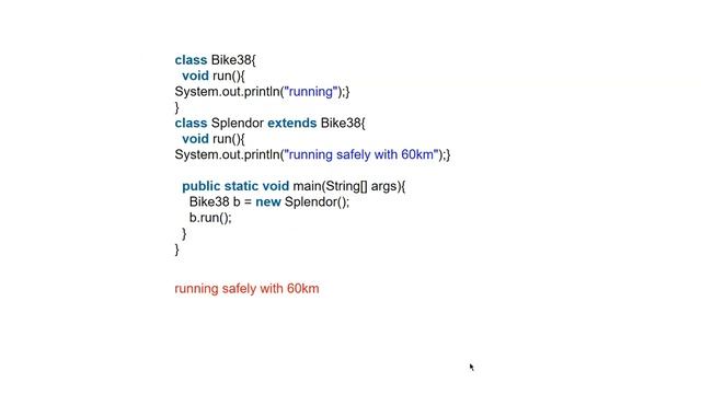 Java Tu-38 Runtime Polymorphism or Dynamic Method Dispatch смотреть онлайн