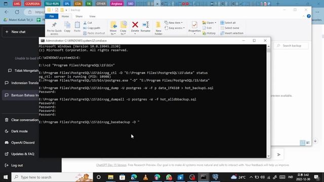 Backup & Recovery (PostgreSQL) смотреть онлайн