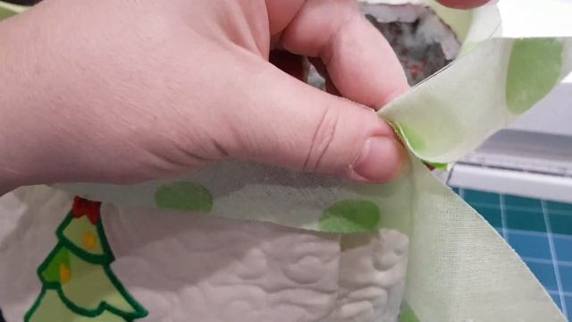 Текстильная коробка для рукодельных мелочей смотреть онлайн