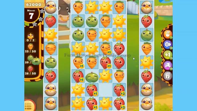 Farm Heroes Saga Level 304 no companion 2 stars смотреть онлайн