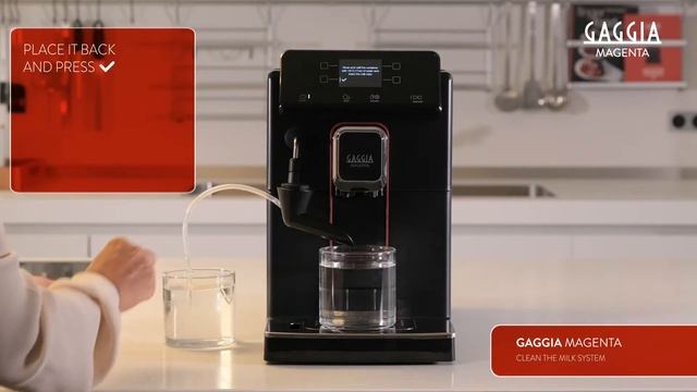 Gaggia Magenta Milk Limpeza do Sistema de Leite смотреть онлайн