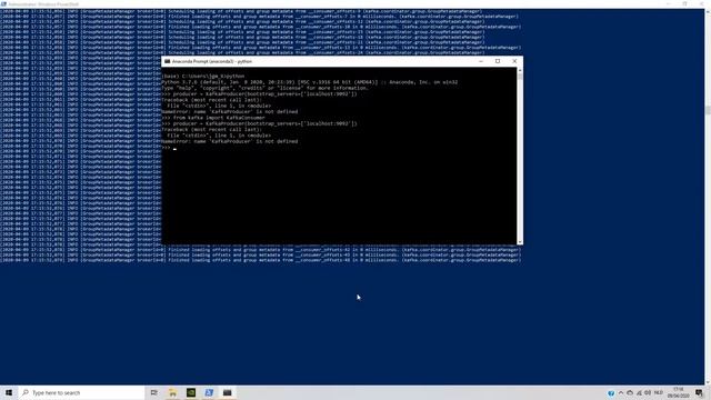 Kafka with kafka-python on Windows смотреть онлайн
