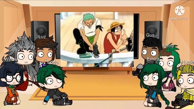 The Owl House react to Zoro as Lost Blight Siblings смотреть онлайн
