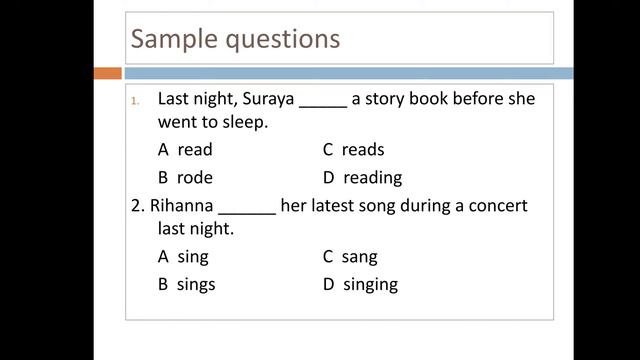SIMPLE PAST TENSE смотреть онлайн