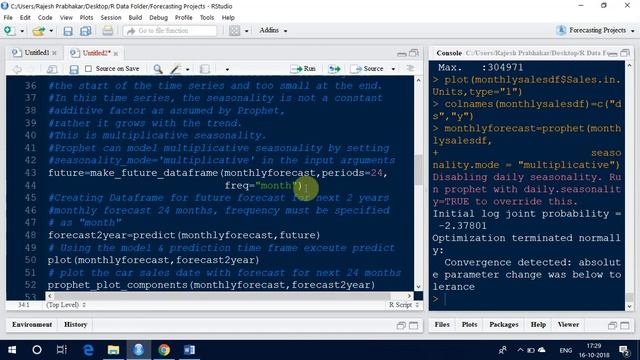 India Monthly Car Sales Forecasting using R Facebook Prophet & ARIMA смотреть онлайн
