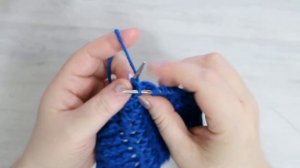 Шикарный узор спицами. Двусторонний! Всего 1 ряд.