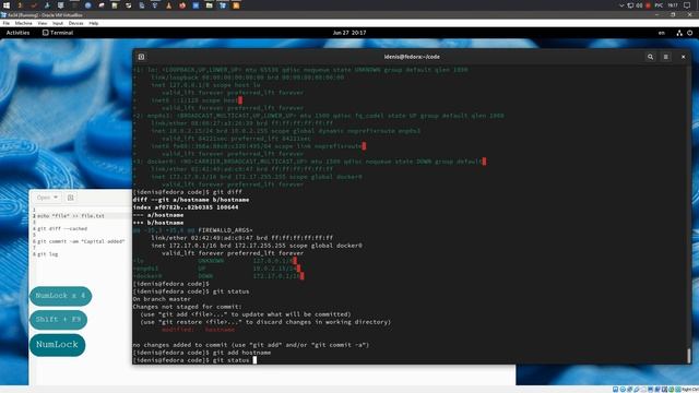 Исправьте предыдущий коммит Git на Fedora 34 смотреть онлайн