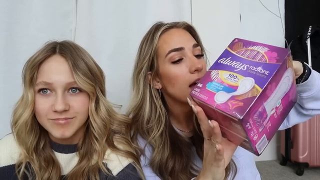 TALKING to my little SISTER about PERIODS! смотреть онлайн