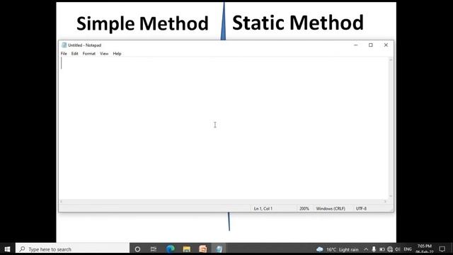 Static Method Vs Simple Method | with Practical Explain | Technical Sushil смотреть онлайн