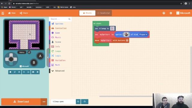 Making a Tilemap game in MakeCode Arcade (Part One) смотреть онлайн