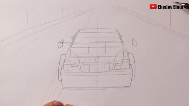 Как нарисовать машину BMW M3 GTR | Most Wanted смотреть онлайн