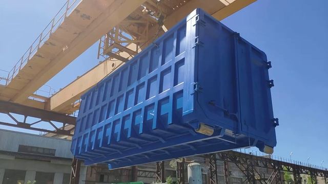 Контейнер под мультилифт для перевозки металлолома смотреть онлайн