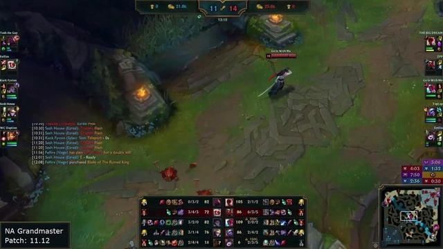 Ekko Jungle vs Viego - NA Grandmaster 10/5/8 Patch 11.12 Gameplay смотреть онлайн