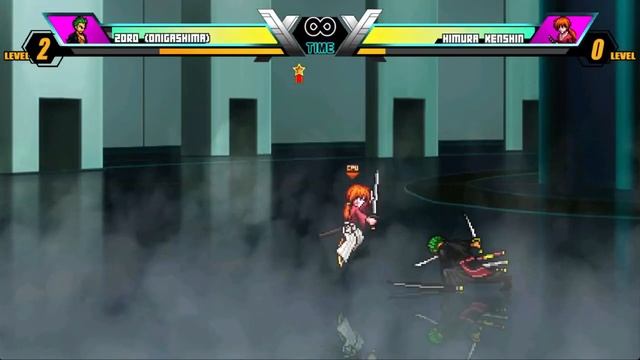 Zoro vs Kenshin - Jump Force Mugen gameplay!!! смотреть онлайн