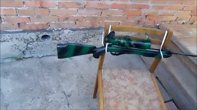 Пристрелка пневматической винтовки с самодельного пристрелочного устройства смотреть онлайн