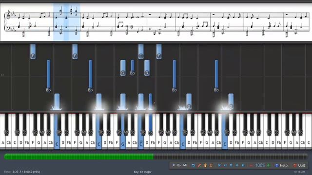 Naruto- Wind - Piano Tutorial смотреть онлайн