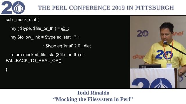 Todd Rinaldo - "Mocking the Filesystem in Perl" смотреть онлайн