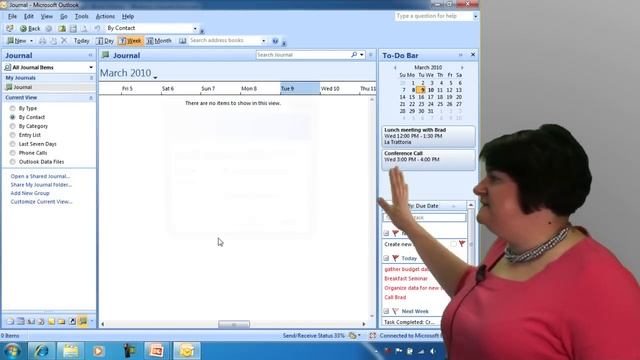 Using the Journal in Microsoft Outlook 2007 смотреть онлайн